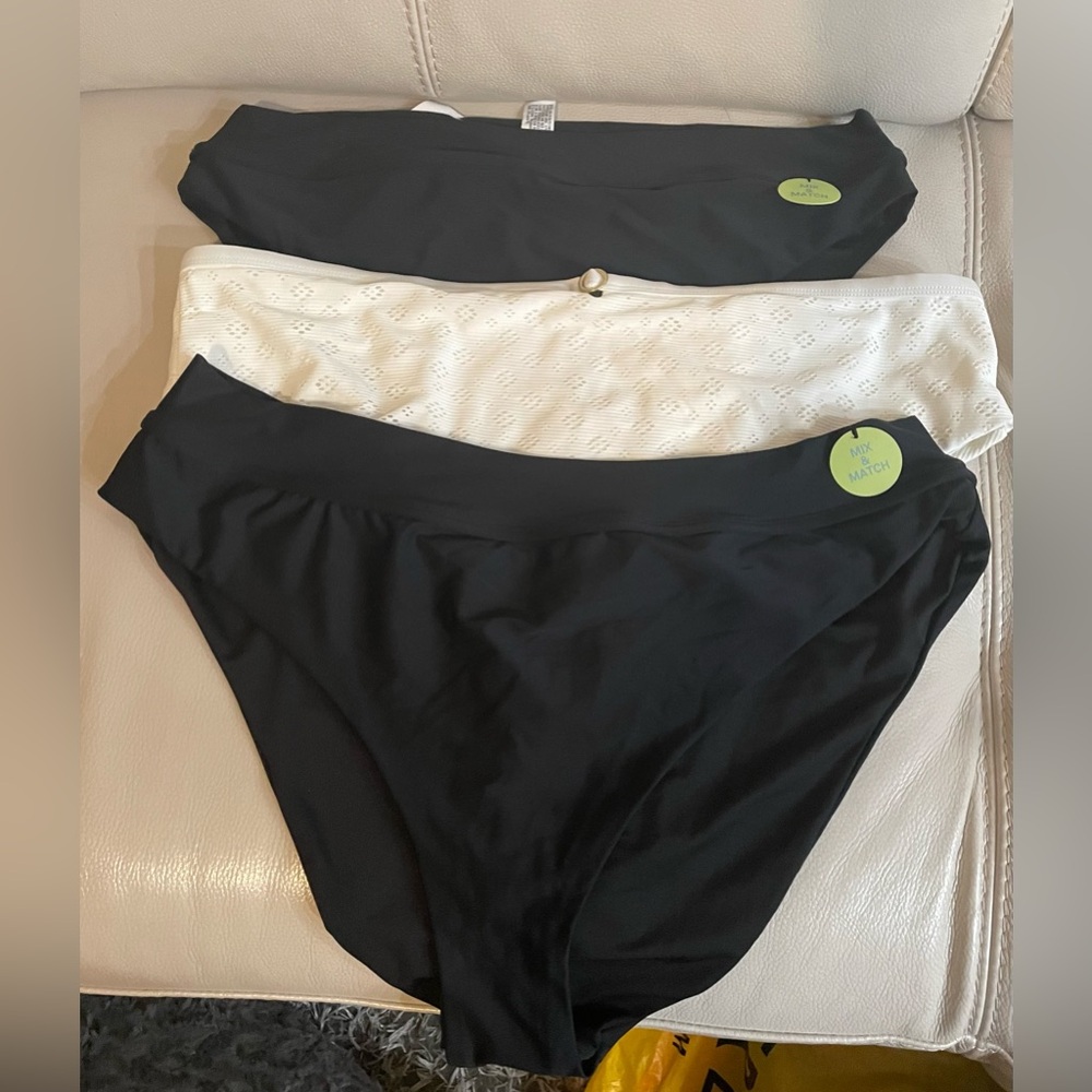 NWT 3 Pairs 3X Swimming under only.